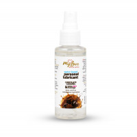 Водний лубрикант 2 в 1 для інтимної близькості та масажу MyLove Aroma Series Chocolate Caramel, 50 м