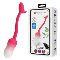 Віброкулька з керуванням через застосунок PRETTY LOVE Poulsen Egg Vibrator 01, 7 см