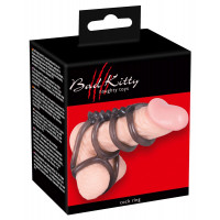 Ерекційне кільце Bad Kitty Cock Ring 3, чорне