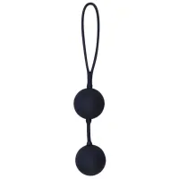 Вагінальні кульки You2Toys Black Velvets, чорні — Переглянути зображення 2