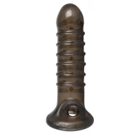 Насадка на пеніс Rebel Dick &amp; Ball Seeve, чорна — Переглянути зображення 2