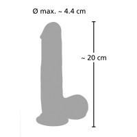 Вібратор з пульсацією Medical Silicone Vibrator, тілесний — Просмотреть изображение 8