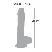 Вібратор з пульсацією Medical Silicone Vibrator, тілесний — Просмотреть изображение 4