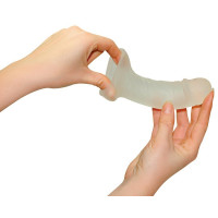 Насадка на член You2Toys Super Dick Sleeve, прозора — Просмотреть изображение 4