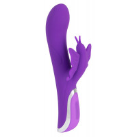 Вібратор кролик Sweet Smile Rechargeable Rotating, фіолетовий — Просмотреть изображение 3