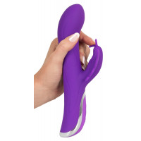 Вібратор кролик Sweet Smile Rechargeable Rotating, фіолетовий — Просмотреть изображение 4