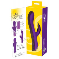 Вібратор кролик Sweet Smile Rechargeable Rotating, фіолетовий — Просмотреть изображение 7