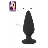 Анальна пробка Black Velvets Heavy Plug, 40 г