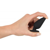 Анальна пробка Black Velvets Heavy Plug, 40 г — Переглянути зображення 5