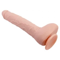 Фалоімітатор Beautiful Dick, тілесний, 28 см — Переглянути зображення 6
