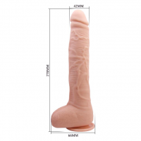 Фалоімітатор Beautiful Dick, тілесний, 28 см — Просмотреть изображение 8