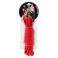 Бондажі/наручники BONDAGE ROPE 5 METER RED