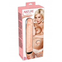 Вібратор Nature Skin Big Vibe, реалістичний