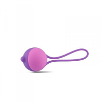 Вагінальна кулька Toyz4lover Palline Bi - Balls Single Purple, фіолетова — Просмотреть изображение 3