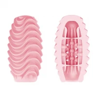 Мастурбатор Pretty Love Passionate Double-Sided Egg, рожевий — Переглянути зображення 3