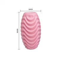 Мастурбатор Pretty Love Passionate Double-Sided Egg, рожевий — Переглянути зображення 7