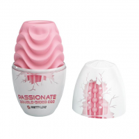 Мастурбатор Pretty Love Passionate Double-Sided Egg, рожевий — Просмотреть изображение 9
