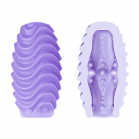 Мастурбатор PRETTY LOVE - Romantic double sided egg PURPLE — Просмотреть изображение 3