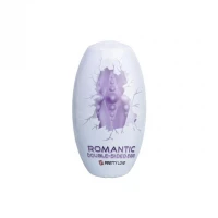 Мастурбатор PRETTY LOVE - Romantic double sided egg PURPLE — Переглянути зображення 4