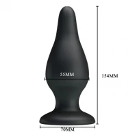 Анална пробка PRETTY LOVE -SILICONE BUTT PLUG ANAL — Переглянути зображення 5