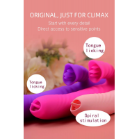 Вібратор Angelia USB 3 functions of thrusting / 20 vibrations Pink — Просмотреть изображение 3