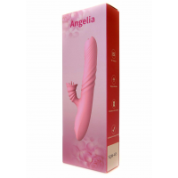 Вібратор Angelia USB 3 functions of thrusting / 20 vibrations Pink — Просмотреть изображение 10