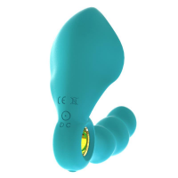 Вібростимулятор простати Boss Series Angelo Male Prostate Triple Stimulation, бірюзовий