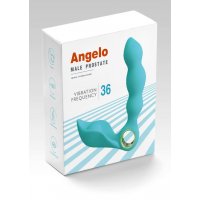 Вібростимулятор простати Boss Series Angelo Male Prostate Triple Stimulation, бірюзовий — Переглянути зображення 3