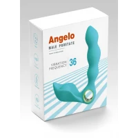 Вібростимулятор простати Boss Series Angelo Male Prostate Triple Stimulation, бірюзовий — Просмотреть изображение 3