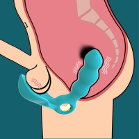 Вібростимулятор простати Boss Series Angelo Male Prostate Triple Stimulation, бірюзовий — Переглянути зображення 6