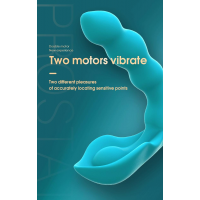 Вібростимулятор простати Boss Series Angelo Male Prostate Triple Stimulation, бірюзовий — Переглянути зображення 8