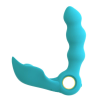 Вібростимулятор простати Boss Series Angelo Male Prostate Triple Stimulation, бірюзовий — Переглянути зображення 11