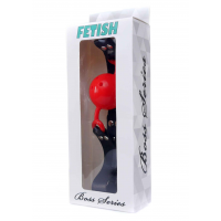 Кляп Knebel-Ball Gag Fetish B Series, червоний — Переглянути зображення 6