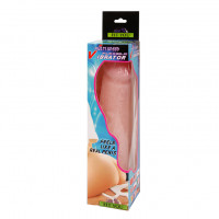 Вібратор Baile Multispeed Flexible Vibrator, тілесний — Просмотреть изображение 5