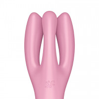 Кліторальний вібратор Satisfyer Threesome 3, рожевий — Просмотреть изображение 3