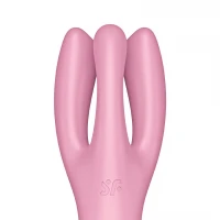 Кліторальний вібратор Satisfyer Threesome 3, рожевий — Просмотреть изображение 3
