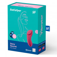 Кліторальний вібратор Satisfyer Sexy Secret, бордовий — Просмотреть изображение 7