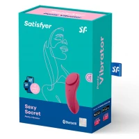 Кліторальний вібратор Satisfyer Sexy Secret, бордовий — Переглянути зображення 7