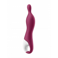 Вібратор для точки G Satisfyer A-Mazing 1, бордовий — Переглянути зображення 4