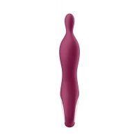 Вібратор для точки G Satisfyer A-Mazing 1, бордовий — Переглянути зображення 5