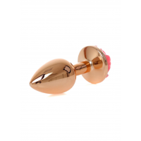 Анальна пробка B - Series HeavyFun Jewellery, червоно-золотиста — Просмотреть изображение 4