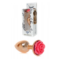 Анальна пробка B - Series HeavyFun Jewellery, червоно-золотиста — Просмотреть изображение 6