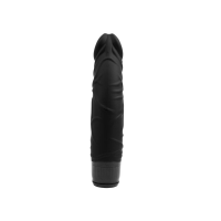 Вібратор M-Mello Thick Realistic Dildo 19.5 см, чорний — Просмотреть изображение 5
