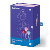 Набір вагінальних кульок Satisfyer Strengthening Balls, 3 шт — Просмотреть изображение 4