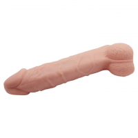 Насадка на член Baile Sex Toys Big Man, тілесна — Просмотреть изображение 6