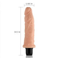 Вібратор 8.5  Real Feel Cyberskin Vibrator — Просмотреть изображение 5