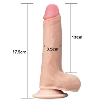 Фалоімітатор 7'' Sliding Skin Dual Layer Dong