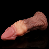 Фалоімітатор 7.0'' Dual layered Platinum Silicone Plug — Просмотреть изображение 5
