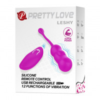 Вібро яйце Pretty Love Leshy, фіолетове — Просмотреть изображение 10