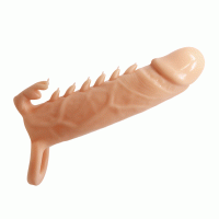 Насадка на пеніс Pretty Love Penis Sleeve Emmitt, тілесна — Просмотреть изображение 3